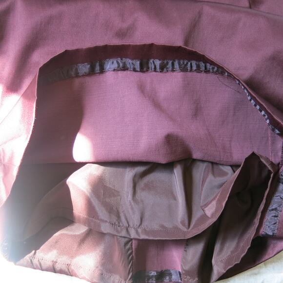 VINTAGE MAGGY LONDON *NWT* Cocktail Party Formal Dress Size 8 Sleeveless Purple - Picture 7 of 9